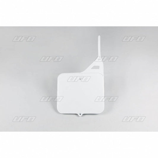UFO Front nummerplate RM125/250 87-95 Hvit 041