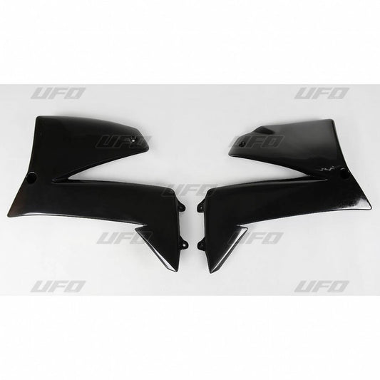 UFO Radiatordeksel KTM640/660 04- Motard Svart 001