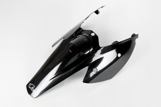 UFO Bakskjerm med sidepaneler KTM 4T 03,SX/SXF 04-06,EXC 04- Svart 001
