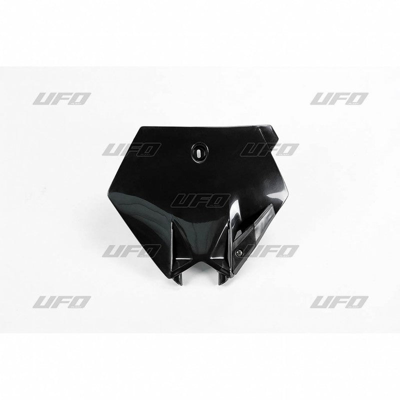 UFO Front nummerplate KTM85SX 03-12, Svart 001