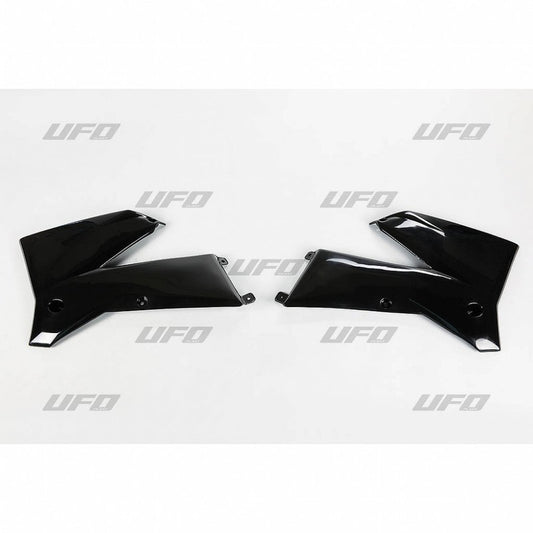 UFO Radiatordeksler KTM EXC 05-07,SX 05-06 Svart 001