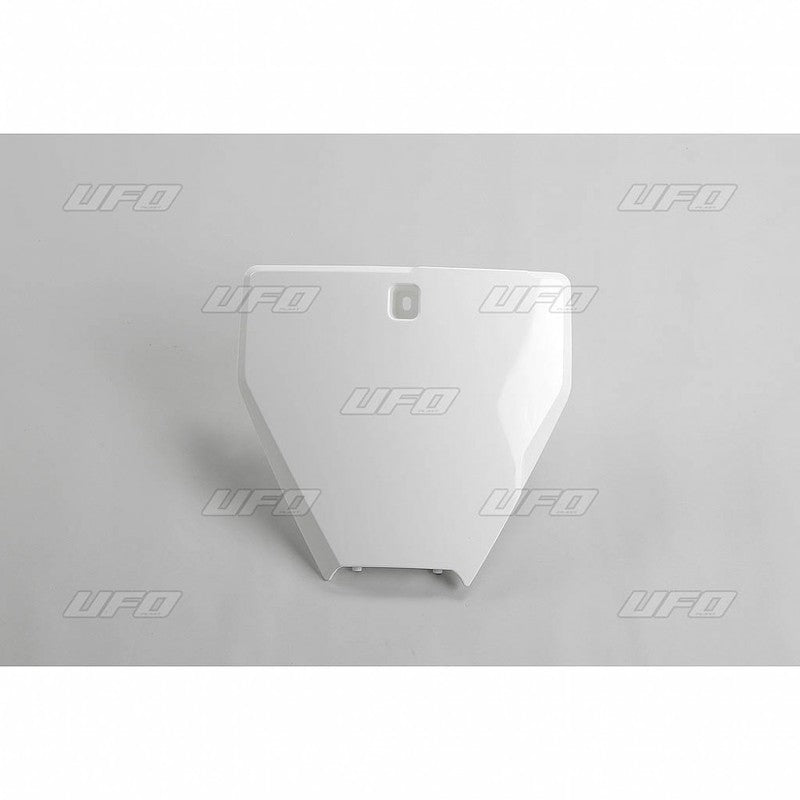 UFO Front nummerplate HVA TC/FC 125-450 16-22 (ikke TC250 2016) Hvit 041