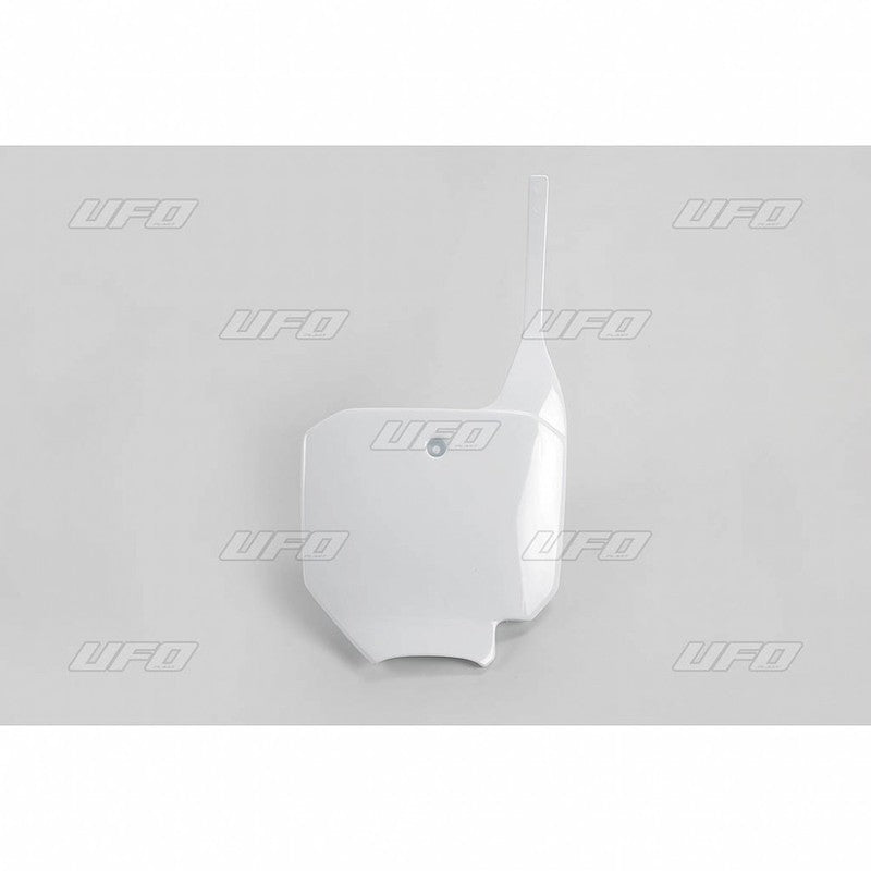 UFO Frontnummerplate CR80/85 96- CRF150R 2007- Hvit 041