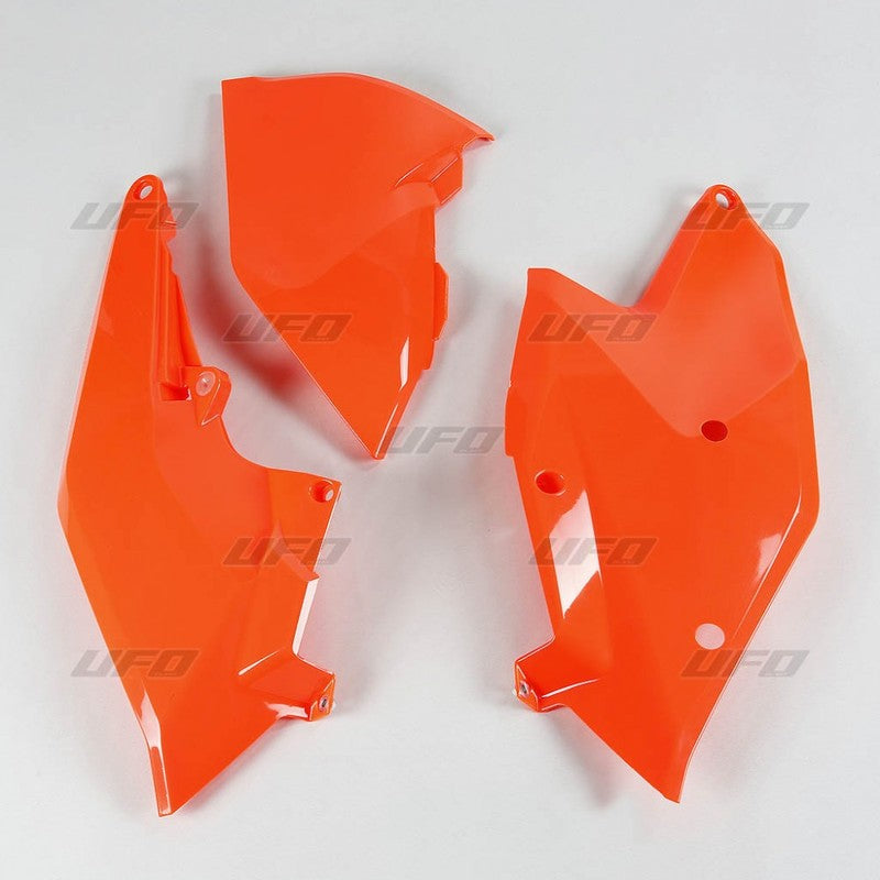 UFO Sidepaneler KTM125-525 SX/SXF 16- Flou Oransje