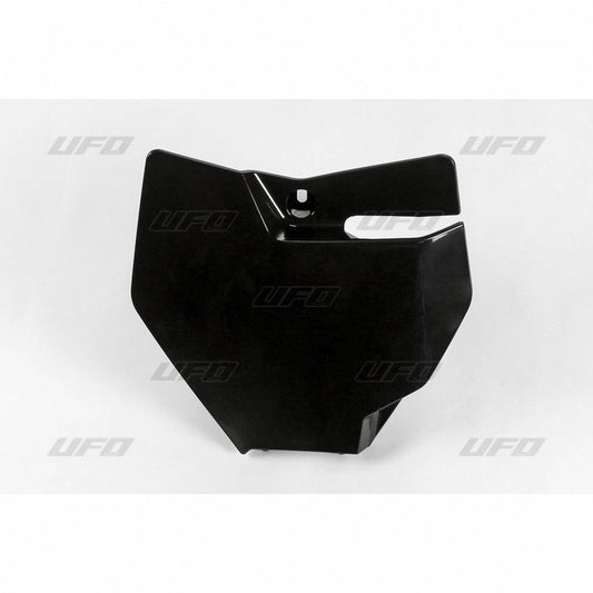 UFO Front number plate KTM85SX 18-24,Black 001