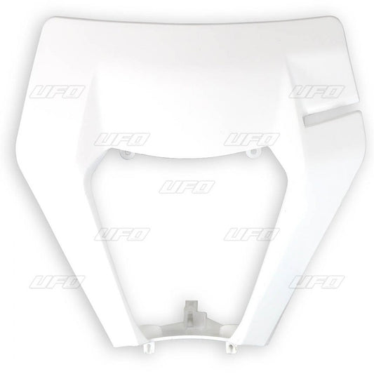 UFO Plast for frontlykt KTM EXC-F 250-450 17-19 Hvit 047