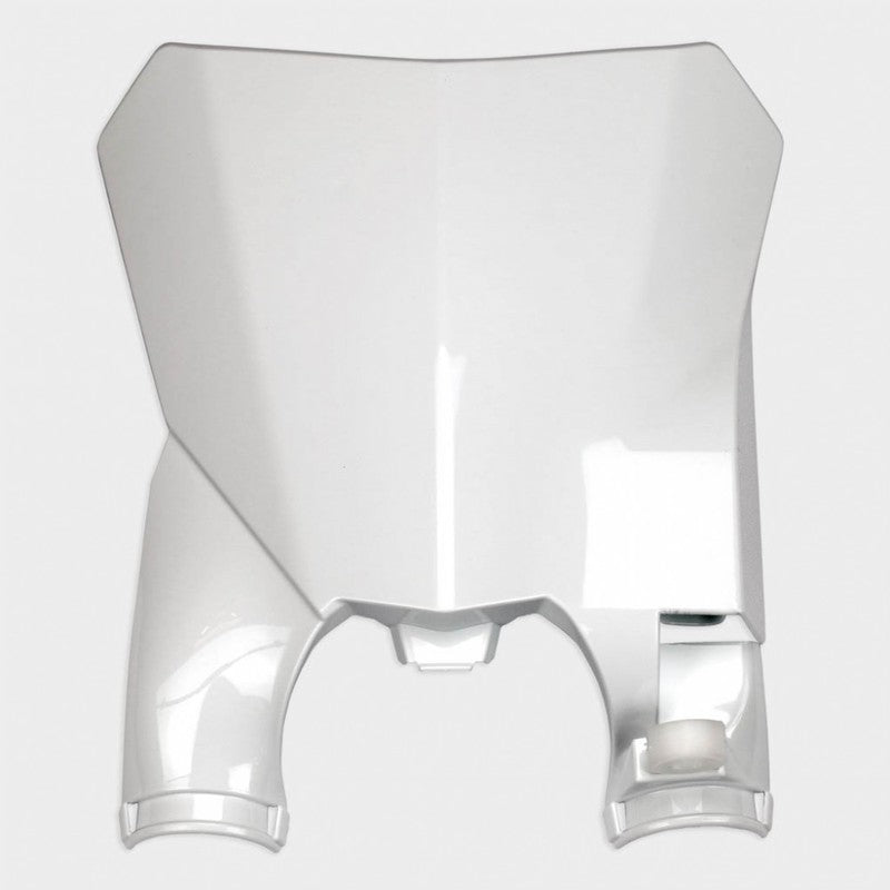 UFO Stadium Front nummerskilt Honda CRF250 18-21 CRF450 17-20 Hvit 041