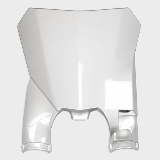 UFO Stadium Front nummerskilt Honda CRF250 18-21 CRF450 17-20 Hvit 041