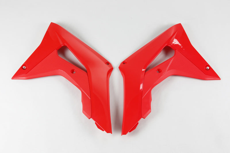 UFO Radiator covers CRF250R 18-21 / CRF450R 17-20  Red 070