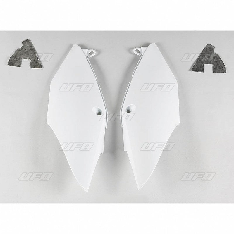 UFO Sidedeksler CRF250R/RX 18-21 / CRF450R/RX 17-20 Hvit 041