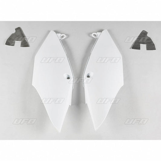 UFO Sidedeksler CRF250R/RX 18-21 / CRF450R/RX 17-20 Hvit 041