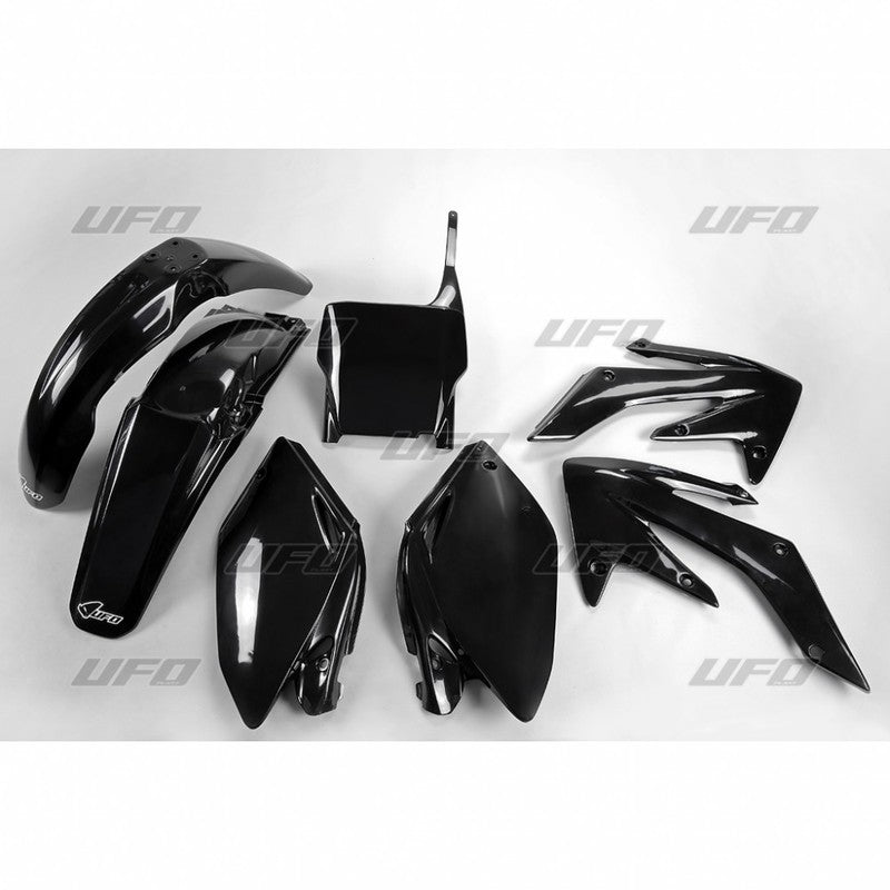 UFO Plastsett 5-deler Svart CRF250 04-05