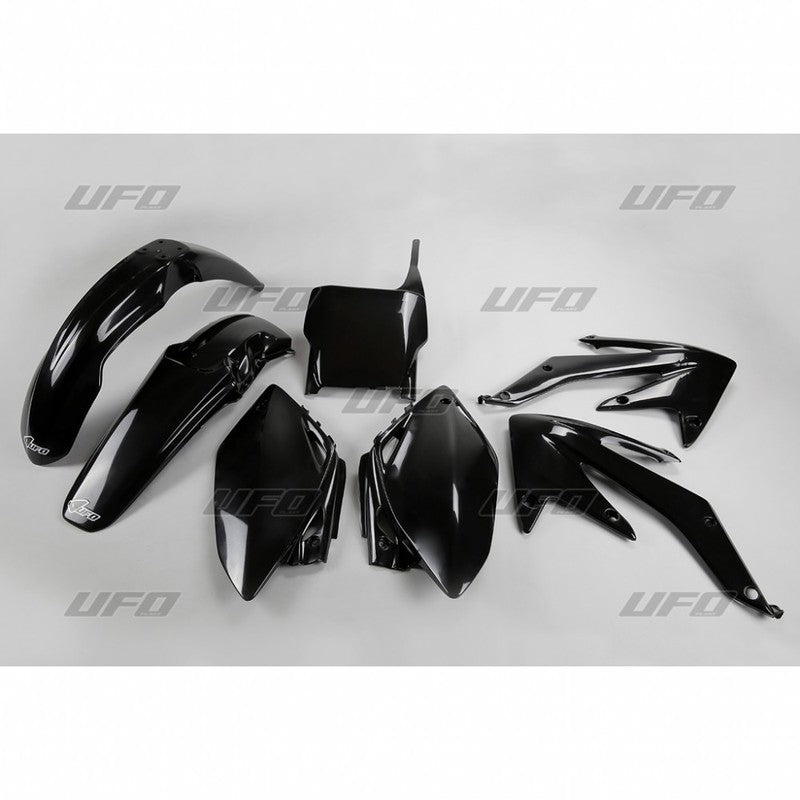 UFO Plastikksett 5-deler Svart CRF450 2007