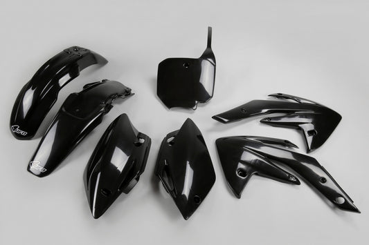 UFO Plastikksett 5-deler svart 001 CRF150 07-