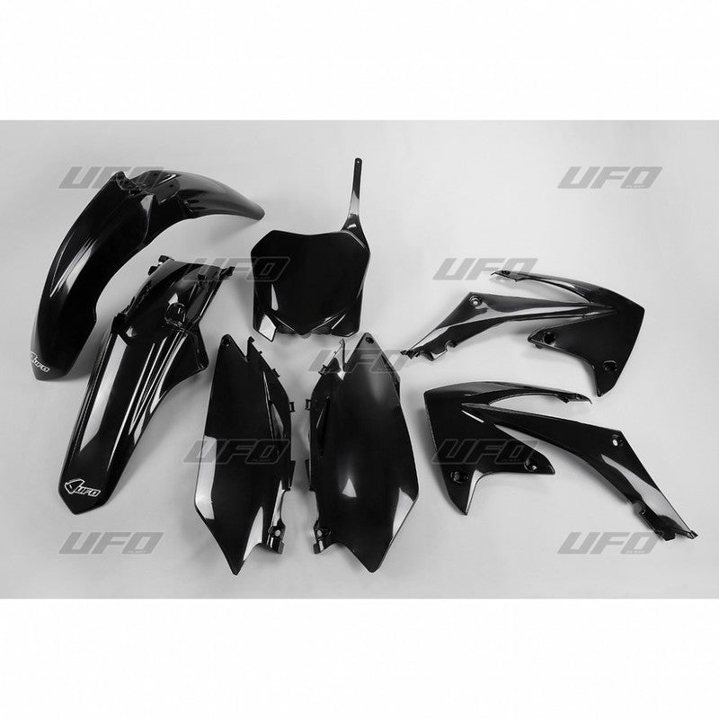 UFO Plastikksett 5 deler Svart CRF250 10,CRF450 09-10