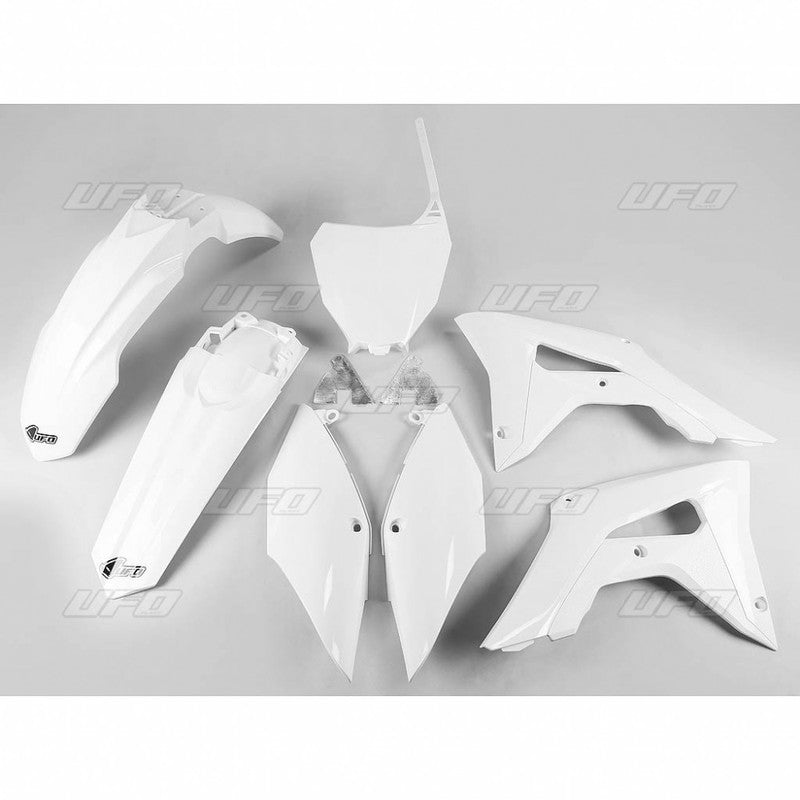 UFO Plastikksett 5-deler Hvit 041 CRF250R 18-21 / CRF450R 2017-20