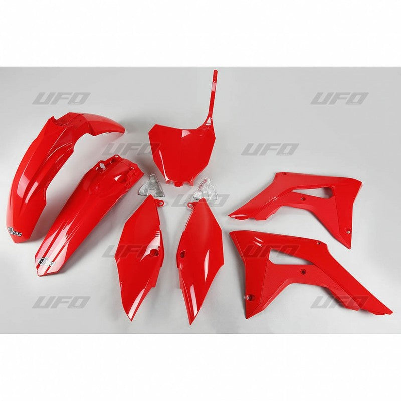 UFO Plastikksett 5-deler Rød 070 CRF250R 18-21 / CRF450R 2017-20