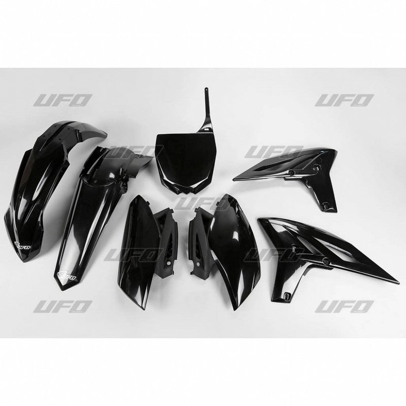 UFO Plastsett 5-deler Svart YZF250 10