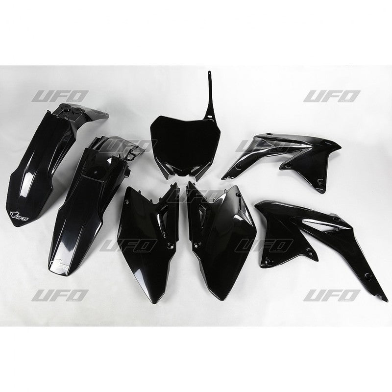 UFO Plastikksett 5-deler Svart RMZ450 08-16
