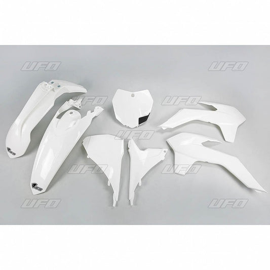 UFO Plastsett 5-deler Hvit 047 KTM SX/SXF125-525 13-15