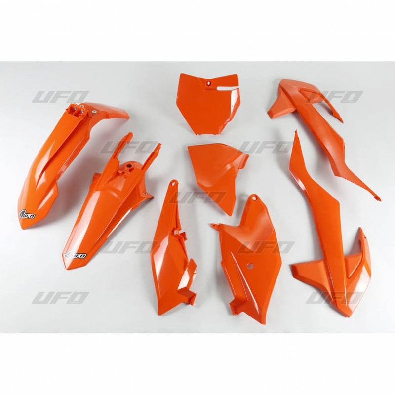 UFO Plastsett 5 deler KTM SX85 18-24 Orange 127