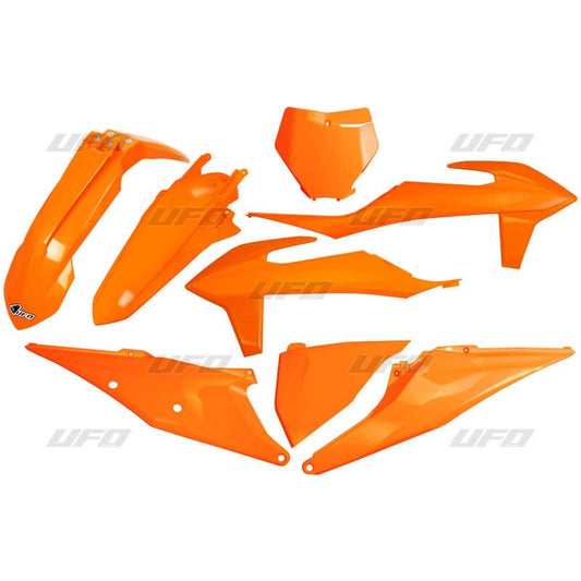 UFO Plastsett 5-deler KTM SX/SXF125-450 19- Oransje 127
