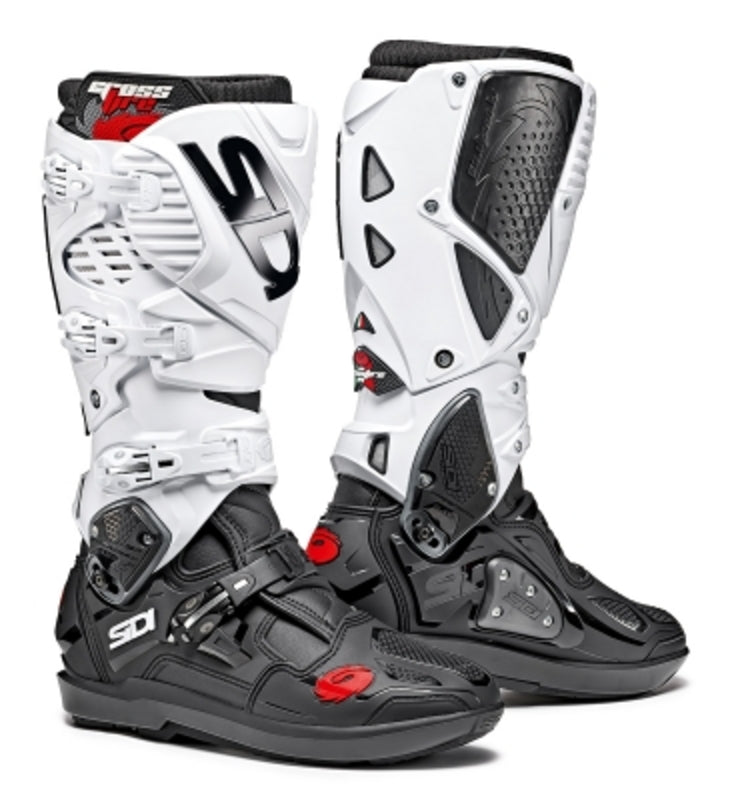 SIDI Crossfire 3 SRS MX Støvel svart/hvit 40