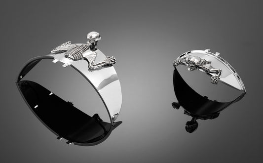 Highway Hawk skull visir, medium, 85MM (1STK)