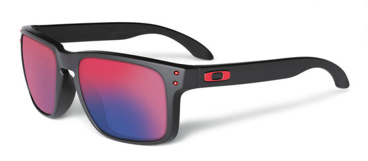 Oakley Solbriller Holbrook Ramme Matt Svart Linse Positive Rød Iridium