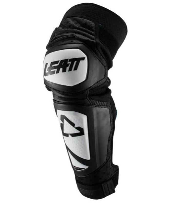 Leatt Knebeskytter EXT Wht/Blk Junior