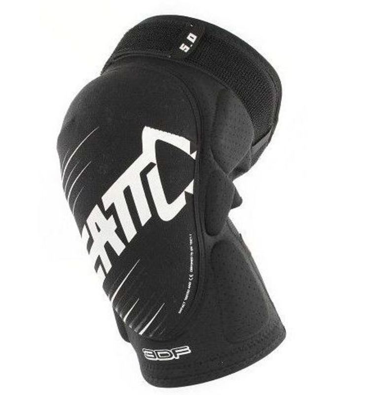 Leatt Knebeskytter 3DF 5.0 Wht/Blk #Junior