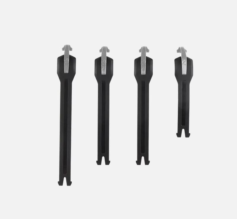 Leatt Stroppesett 4,5/ 5.5 FlexLock 4-ocs Svart