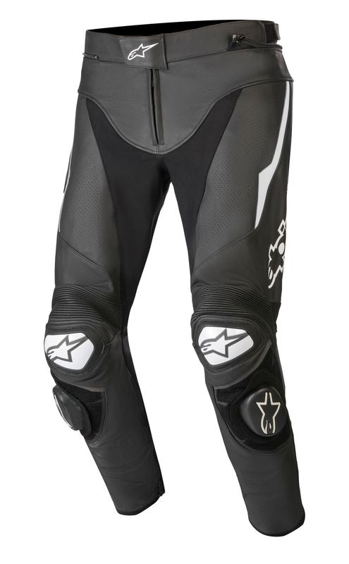 Alpinestars Skinnbukse Track v2 Svart/Hvit 50