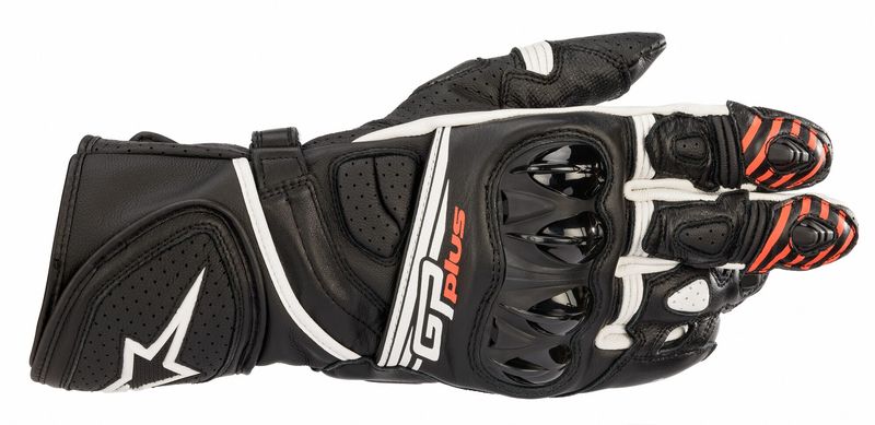 Alpinestars Hansker GP Plus R v2 Svart/Hvit S
