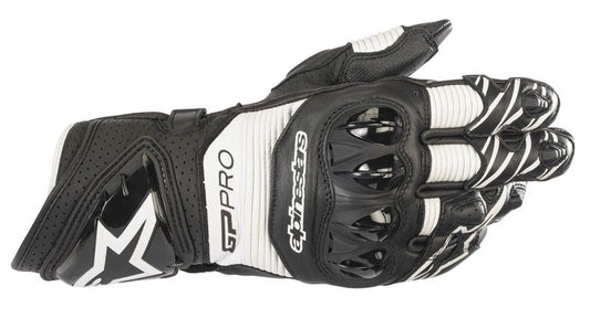 Alpinestars Hanske GP Pro R3 Svart/Hvit M