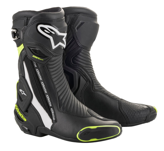Alpinestars Støvler SMX Plus v2 Svart/Gul fluo 41