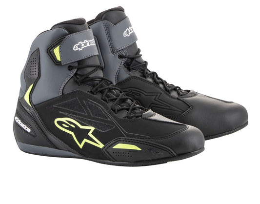 Alpinestars Sko Faster-3 Drystar Black/Yellow fluo 39
