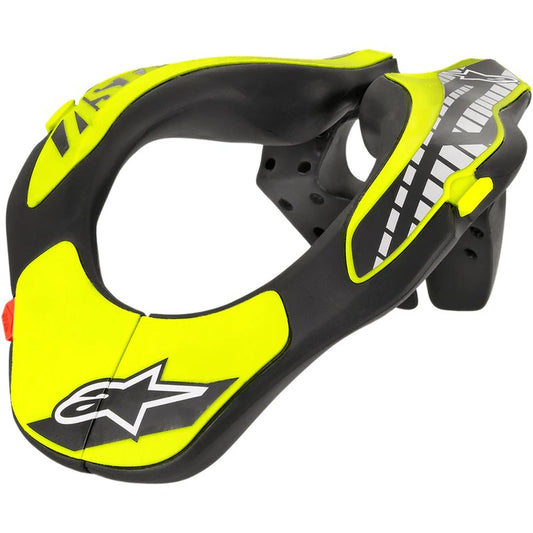 Alpinestars Halsbeskytter Ungdom Svart/Gul one size