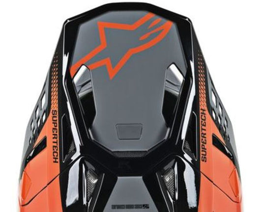 Alpinestars Visir S-M8 - TRIPLE Mellomgrå blank