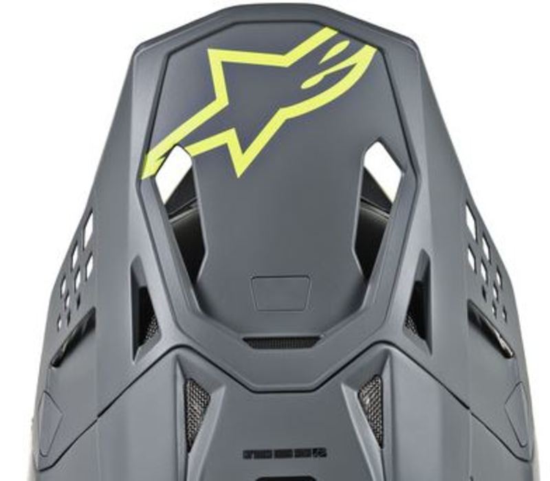 Alpinestars Visir S-M8 - RADIUM Kjølig grå Gul fluo