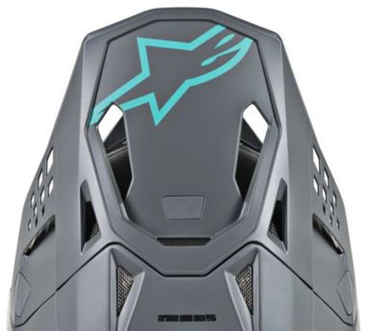 Alpinestars Visir S-M8 - RADIUM Kjølig grå Teal