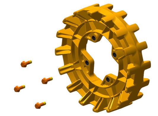 Camso Tannhjul 15 tenner 4S, bolt 3/8-16 x 1 1/4