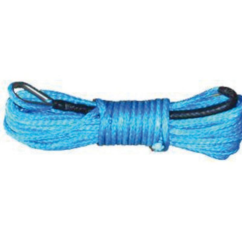 Bronco Winch rope 4.5mm x 15,3M Light blue