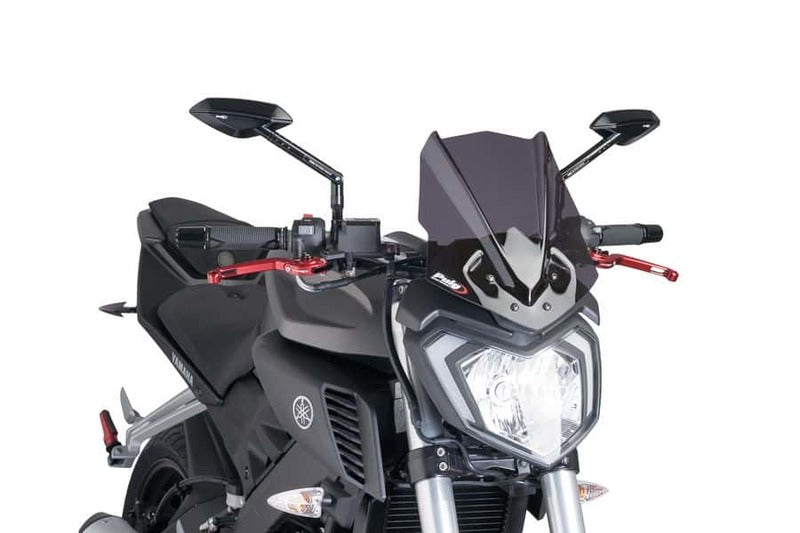 Puig Vindskjerm Ny Generasjon Yamaha Mt-125 15-18'C/Da