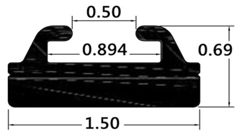 Sno-X Slide Ski-Doo 178cm Grafitt
