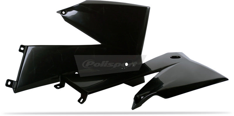 Polisport radiatorskjerm SX 05-06, EXC 05-07 svart (6)