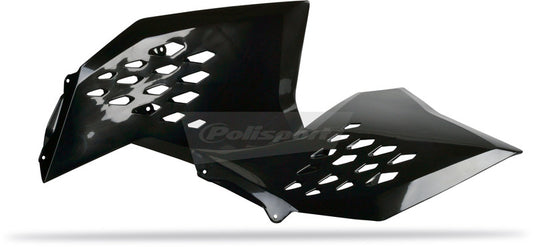 Polisport radiator scoop SX 07-10, EXC 08-11, svart (6)