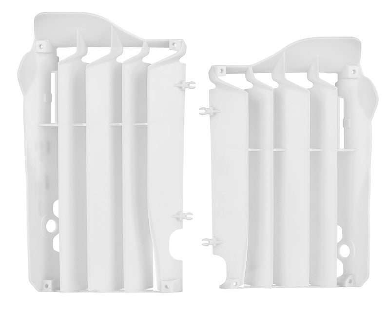 Polisport radiator lameller CRF450R 13-14 Hvit (24)