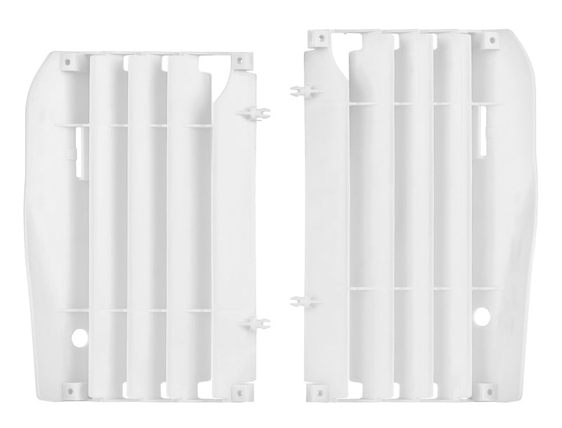 Polisport radiatorlameller CRF250R 10-13 Hvit (24)