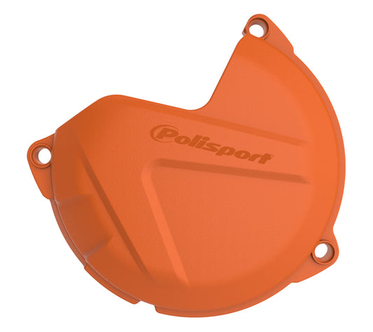 Polisport clutch cover prot. SX/EXC 250/300 13-16 orange (10)